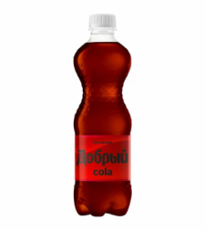 Спортивные напитки  Добрый Cola без сахара   (0,33л)