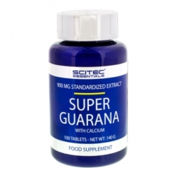 Предтрены Scitec Super Guarana  (100 таб)